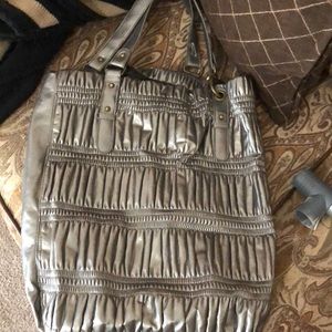 Beautiful gray Bonita shoulder bag
